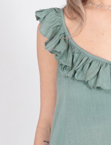 Rochie scurta Jacqueline de Yong, verde, 38