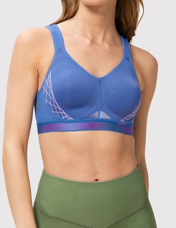 Bustiera sport Cardio Cloud Triaction, albastru
