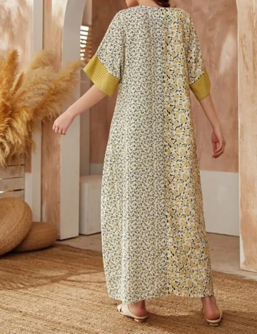 Rochie Lunga SHEIN, galben, L Galben