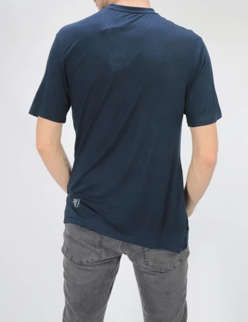 Tricou Tom Tailor, bleumarin, L