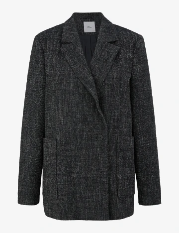 Sacou Oversize s.Oliver, negru