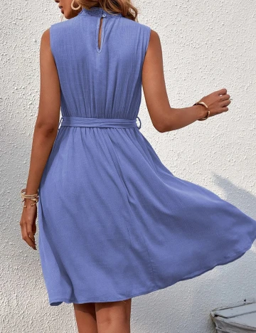 Rochie Scurta SHEIN, albastru, S