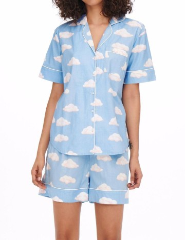 Pijama Only, albastru, XS/S