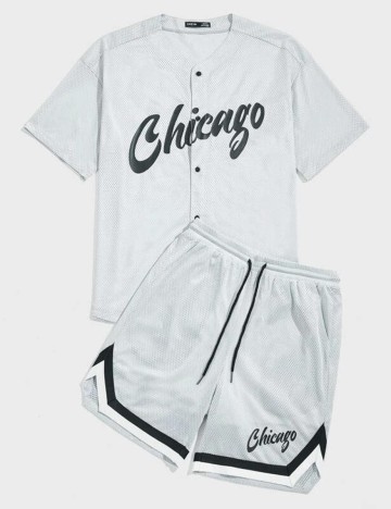 Compleu SHEIN, gri, M