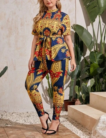 Compleu SHEIN CURVE, mix culori, 3XL