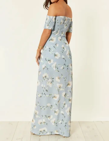 Rochie lunga Girl in mind, albastru, 40