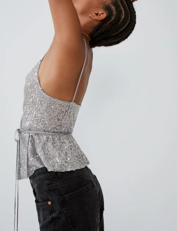 Maiou Zara, argintiu, L