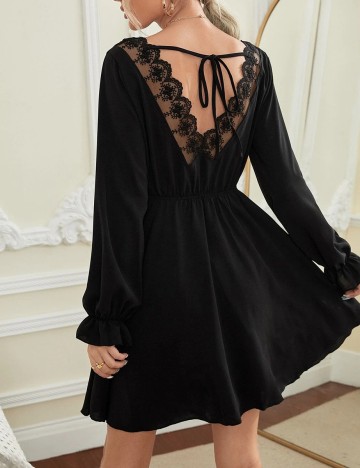 Rochie Scurta SHEIN, negru, S