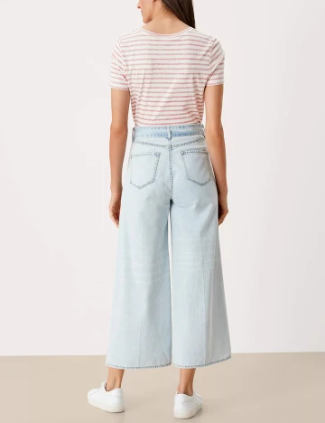Tricou s.Oliver, roz/alb