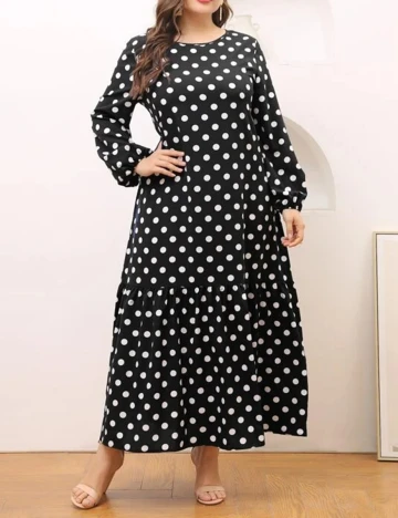 Rochie Lunga SHEIN CURVE, negru, 2XL