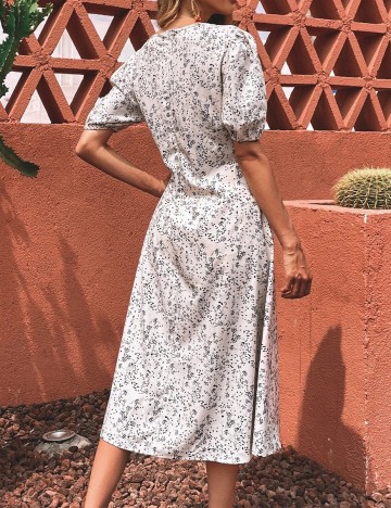 Rochie Medie SHEIN, alb, L