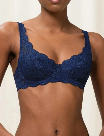 Sutien Triumph, bleumarin Albastru