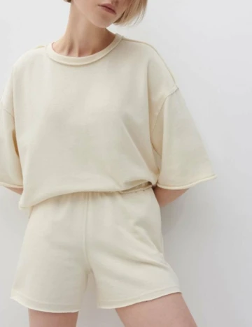 Pantaloni scurti Reserved, crem, L