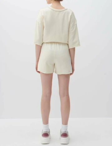 Pantaloni scurti Reserved, crem, L