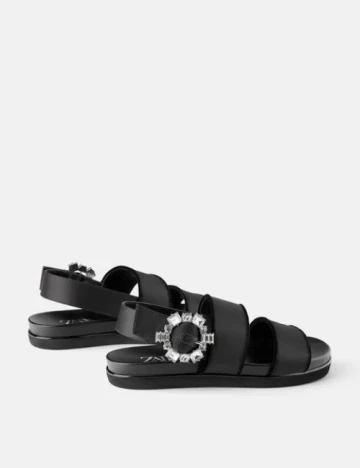 Sandale Zara, negru, 36