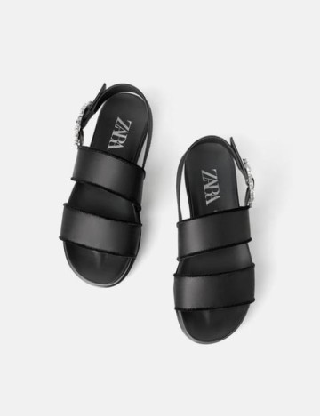 Sandale Zara, negru, 36