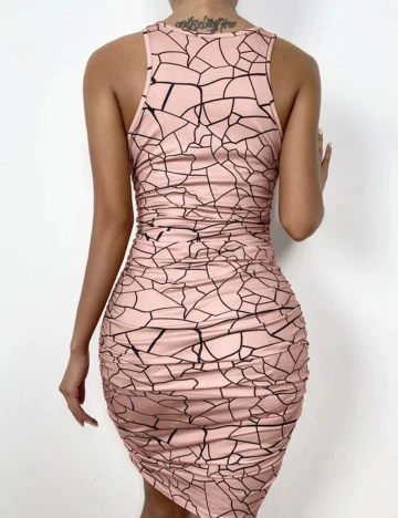 Rochie Scurta SHEIN, roz, XS Roz