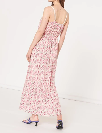 Rochie lunga Hailys, floral, L
