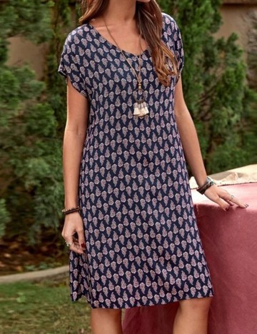 Rochie Scurta Emery Rose, bleumarin, L