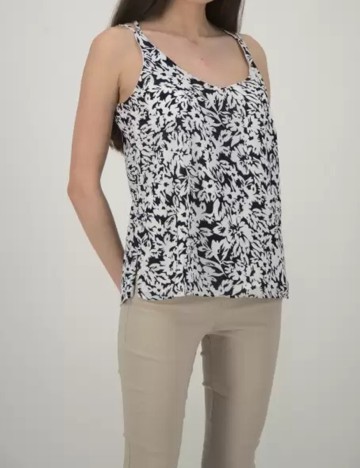 Maiou Zabaione, alb/bleumarin, XL