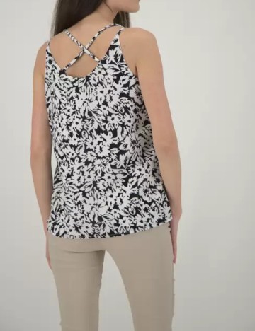 Maiou Zabaione, alb/bleumarin, XL