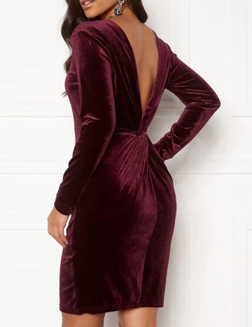 Rochie scurta Rut&Circle, pruna, S Mov
