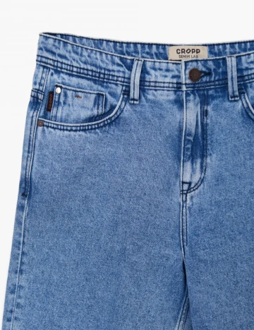 Pantaloni scurti CROPP, albastru, 32