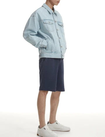 Pantaloni scurti Reserved, bleumarin, L