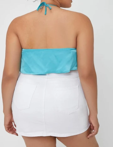 Top SHEIN CURVE, turcoaz, 2XL