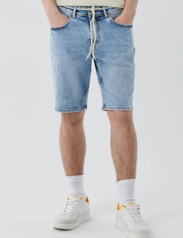 Pantaloni scurti CROPP, albastru, 28