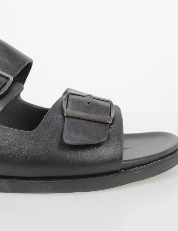 Slapi Checker by Bristol, negru, 46