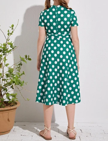 Rochie Shein Kids, verde, 8 ANI