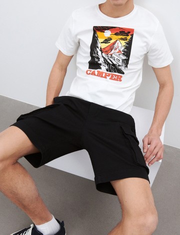 Pantaloni scurti Reserved, negru