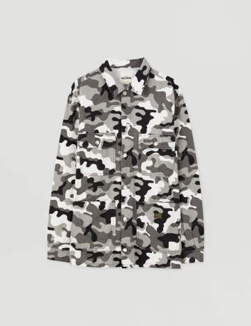 Camasa Pull&Bear, army, L