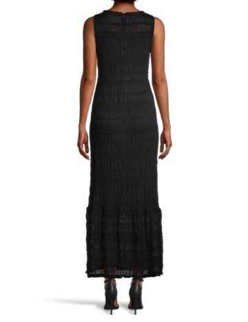 Rochie lunga Vila, negru, 44