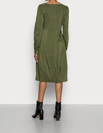 Rochie scurta Culture, verde, XL