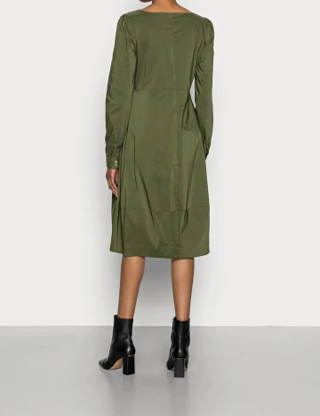 Rochie scurta Culture, verde, XL