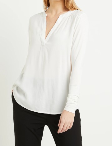 Bluza Kaffe, alb, 46
