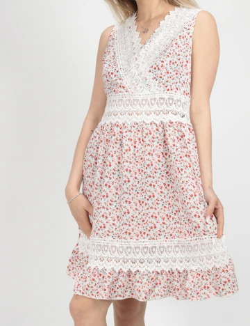 Rochie Scurta SHEIN, alb, M