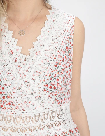 Rochie Scurta SHEIN, alb, M