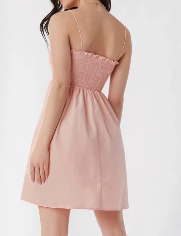 Rochie scurta SHEIN, roz, L Roz