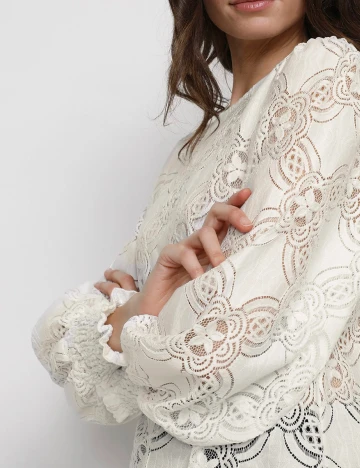 Bluza Kaffe, alb, 44