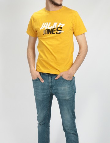 Tricou Jack&Jones, galben, M