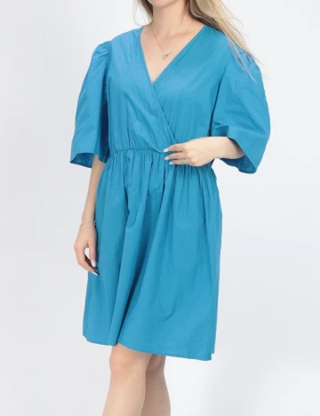 Rochie scurta Object, albastru, 38