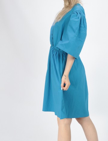 Rochie scurta Object, albastru, 38