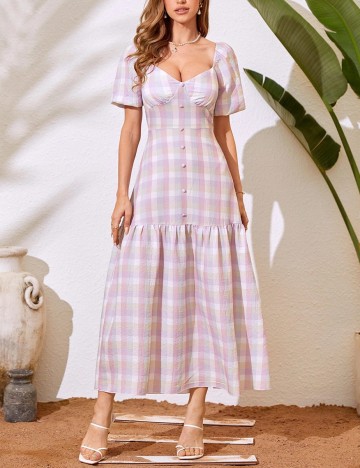 Rochie lunga SHEIN, lila, L