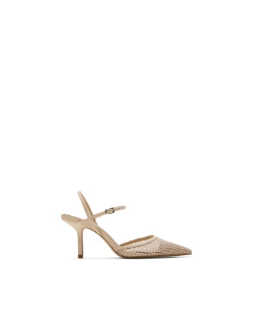 Pantofi Zara, bej, 35 Crem