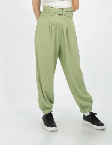 Pantaloni SHEIN, verde, XS Verde