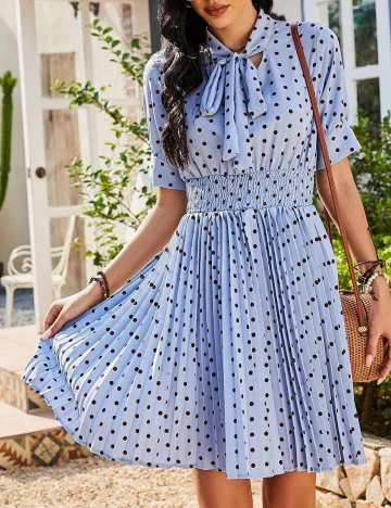 Rochie Scurta SHEIN, bleu, XL