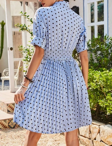 Rochie Scurta SHEIN, bleu, XL